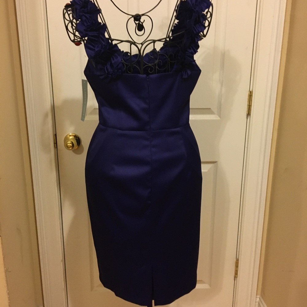 Purple Cocktail Dress - Picture 2 of 3
